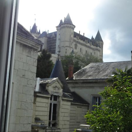 Vue Sur Chateau Et Loire โซมูร์ ภายนอก รูปภาพ